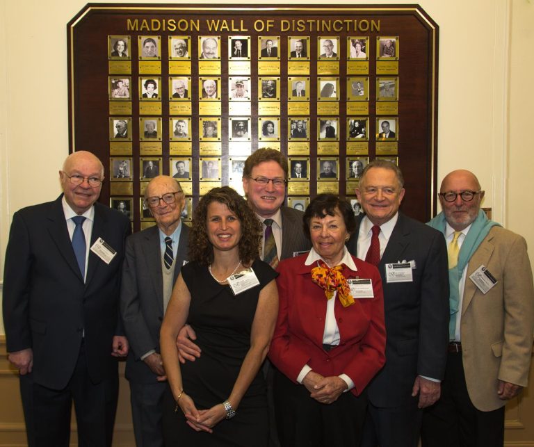 Ira Silverman, Herb Abrams, Principal Jodie Cohen, Larry Weinstein, Ellen Hoyt, Stanley Goldsmith, Stephen Verona